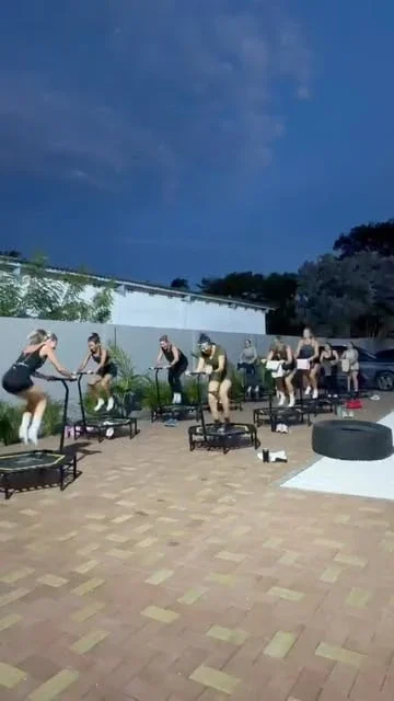 Trampoline class at Fit Choices